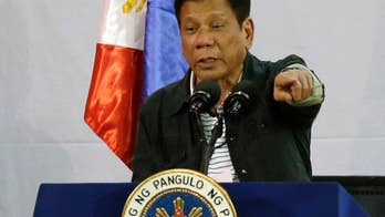 Philippine president blames US, UK for Middle East violence