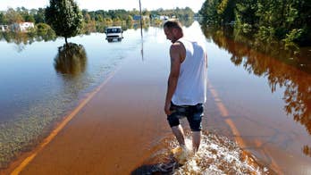 An anxious journey to check on a flooded home, then relief