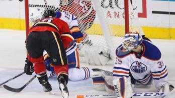 Gaudreau has 2 goals, Flames beat Oilers 5-3 for franchise-record 11th straight home win