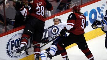 Shane Doan scores twice, passes Dale Hawerchuk for franchise goals mark; Coyotes beat Jets 4-2