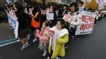 In remarkable shift, peace marks S. Korean uprising _ so far