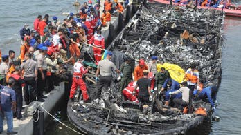 23 dead after ferry catches fire near Indonesia's capital