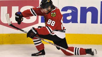 Kane's points streak reaches 25 games, Crawford has third shutout as Blackhawks beat Jets 2-0