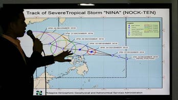 Philippines warned of rainy Christmas from tropical storm