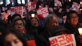 South Korean protesters call for president to step down
