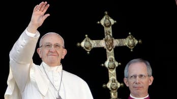 Pope Francis prays for peace, laments 'winds of war' in Christmas message