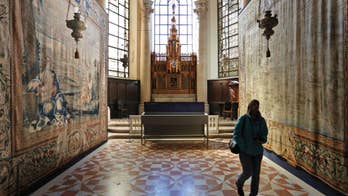 Beyond spring cleaning: Tapestries get 16 years of grooming