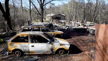 Within hours, wildfires set Tennessee mountain city aflame