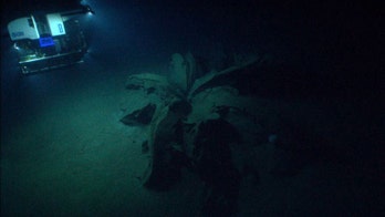 'Shipwreck' is actually rare tar volcanoes