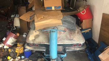 1963 Chevrolet Corvette parked in a garage for 45 years could be worth a small fortune