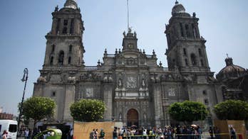 Mexican experts find early burial in 1st colonial cathedral