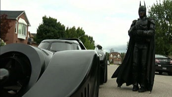'Batman' pulled over by the police in viral video