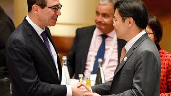 Global finance gathering struggles to define trade stance