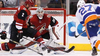 Quite a turnaround: Domingue, Coyotes follow ugly loss with 1-0 win over slumping Islanders