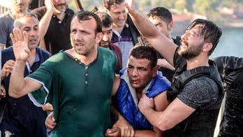 The Latest: Turkey cracks down on alleged coup plotters