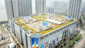 Chinese developers build 'villas' on top of shopping mall