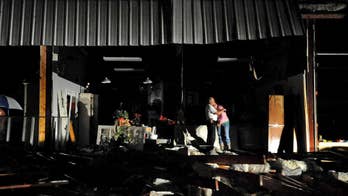 Severe storms slam the South, killing 4 in Miss, injuring 50, damage to homes, businesses