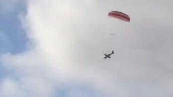 Former Wal-Mart CEO crash-lands plane after deploying parachute