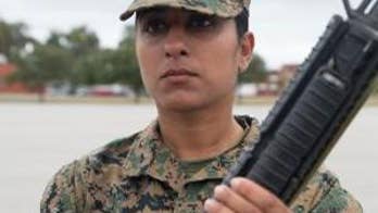 Iraqi woman who worked as interpreter for US military joins the Marines