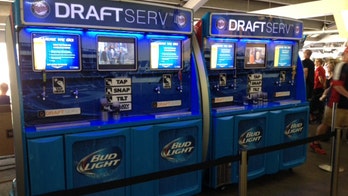 Self-service beer machines make All Star debut