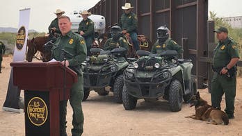 Border fence construction underway in New Mexico