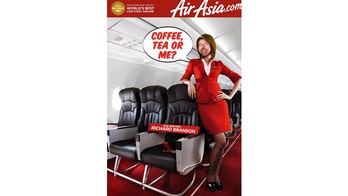 Richard Branson scheduled to be flight attendant on rival airline