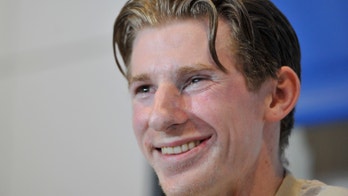 Soldier looks forward to driving, swimming with both arms