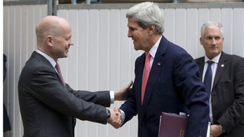 Kerry says Syrian handover of arms could prevent US action