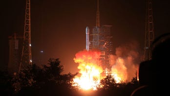 China launches first moon rover mission