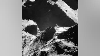 Eerie comet landscape revealed by Rosetta spacecraft photos