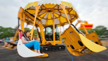 Construction-themed park lets kids move some earth