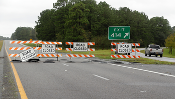Road access cut off to N. Carolina city after Florence