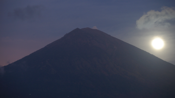 Video: Man films himself atop Bali volcano, angering officials