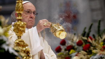 Pope leads baptism ceremony for babies in Sistine Chapel