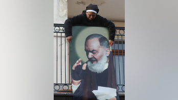 Pope goes to Italy's south to honor popular saint, Padre Pio