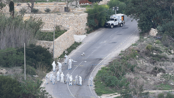 In rare gesture, pope prays for Malta after journalist slain