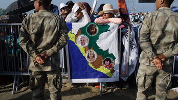 The Latest: Pope Francis arrives in northern Peru