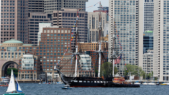 USS Constitution pays tribute to Vietnam War veterans