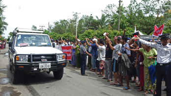 Buddhists protest UN human rights envoy in western Myanmar