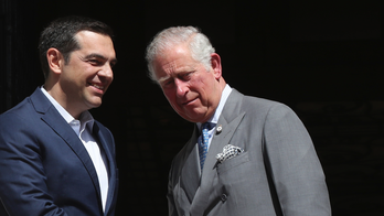 Britain's Prince Charles in Greece for 3-day official visit