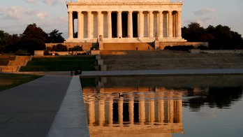 Vandals scrawl anti-law message on Lincoln Memorial