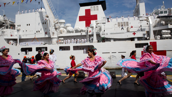 Chinese navy hospital ship docks in Venezuela amid crisis