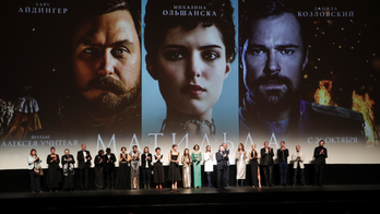 Film about Russian czar's romance to premiere amid hostility