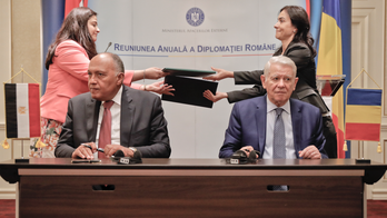 Romanian, Egyptian ministers discuss migration, terrorism