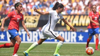 US women begin World Cup victory tour by routing Costa Rica 8-0 on Christen Press hat trick