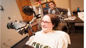 Paralyzed woman pilots F-35 fighter jet simulator using mind control