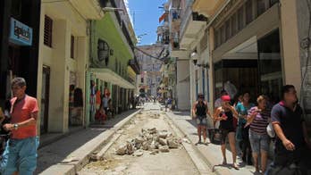 Just apples in the produce aisle, lots of potholes and government snooping. My Cuba sojourn