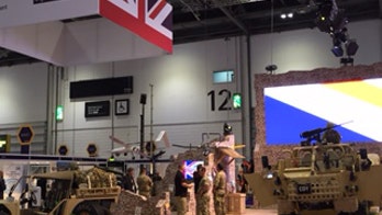 Welcome to DSEI, the biggest military show in the world