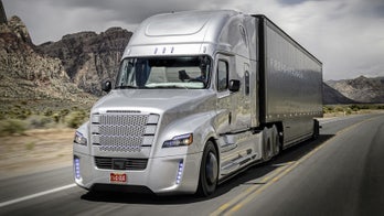 Daimler's self-driving big rig makes big entrance in Nevada