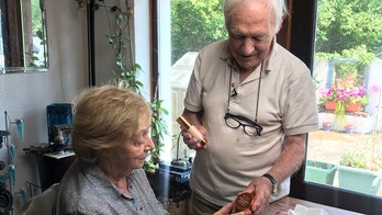 Viral 84-year-old man who does his blind wife's makeup stars in beauty tutorial